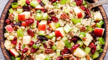 Cranberry Apple Quinoa Salad Photos scaled