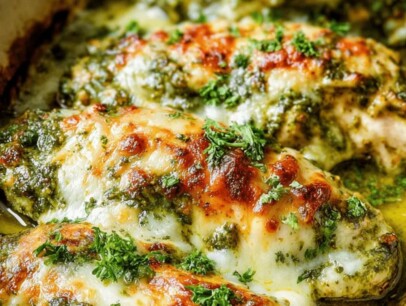 Baked Pesto Chicken