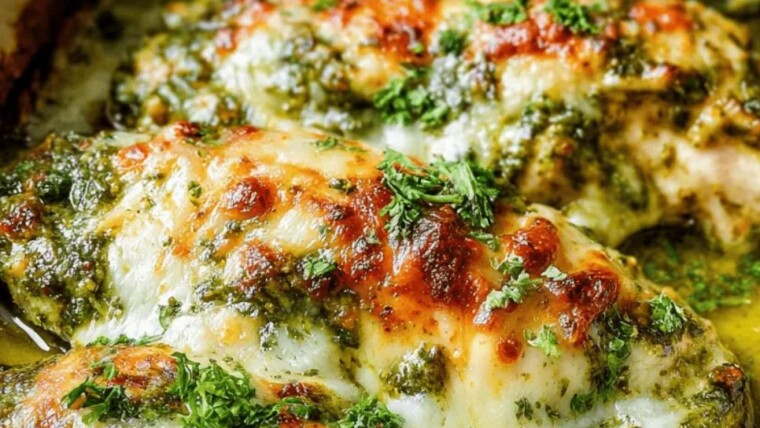 Baked Pesto Chicken