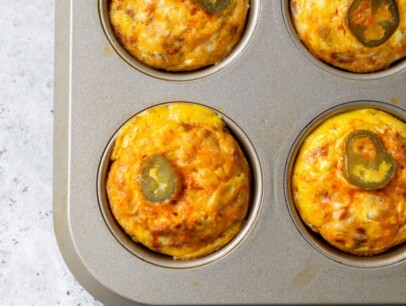Chorizo Egg Bites